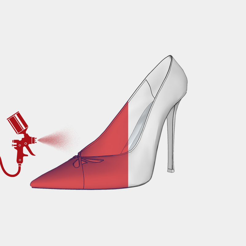 Color hot sale changing heels